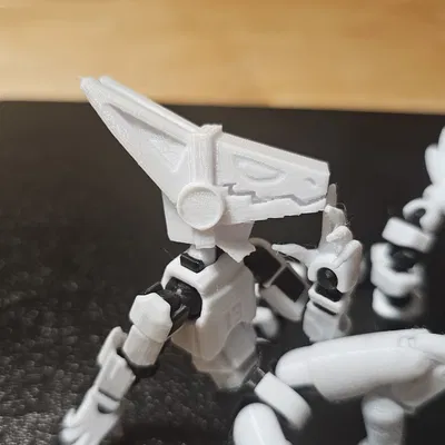 Đầu Protogen Có Cổ Cho Mô Hình Dummy 13