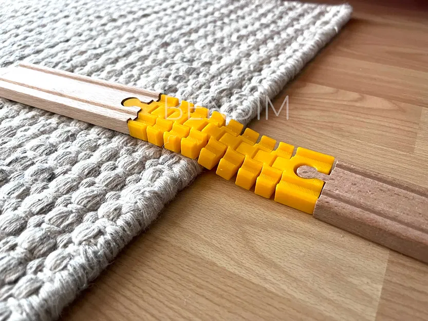 Đoạn ray tàu linh hoạt cho tàu gỗ – Bản ngắn & dài - Image 2