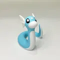 Mô Hình 3D Lucario và Dratini Print-in-Place - Thumbnail 2