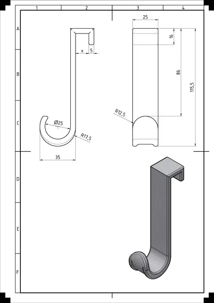 Móc Treo Cửa (Door Hook) Chắc Chắn - Image 3
