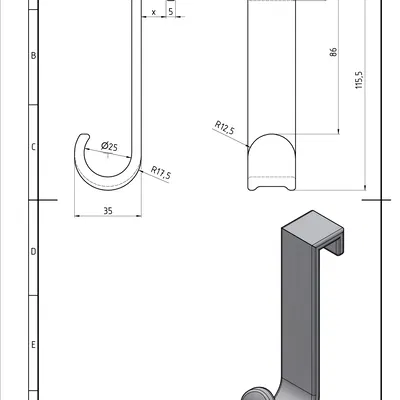 Móc Treo Cửa (Door Hook) Chắc Chắn