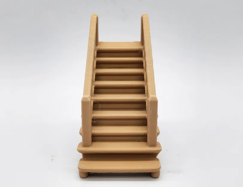 Mô Hình Cầu Thang Gỗ Thu Nhỏ Cho Bàn Chơi RPG - Image 2