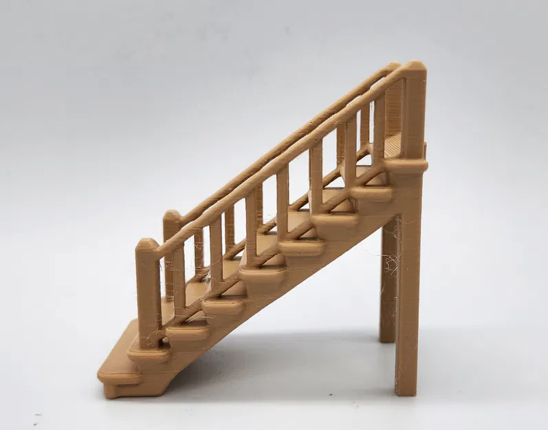 Mô Hình Cầu Thang Gỗ Thu Nhỏ Cho Bàn Chơi RPG - Image 3