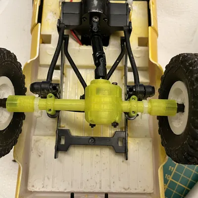 WPL Axles – Cầu trước/sau cho xe RC WPL (C24, B16)