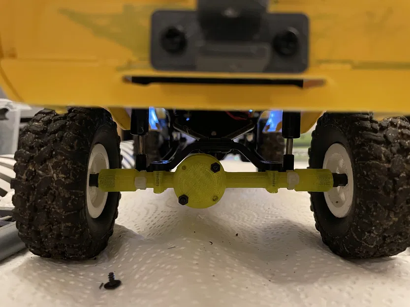 WPL Axles – Cầu trước/sau cho xe RC WPL (C24, B16) - Image 4