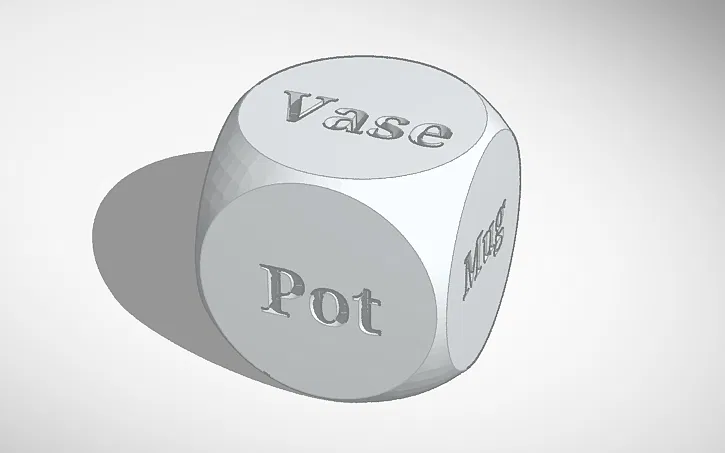 Xúc Xắc Sáng Tạo "Pottery Die" - Gợi Ý Ý Tưởng Làm Gốm - Image 1