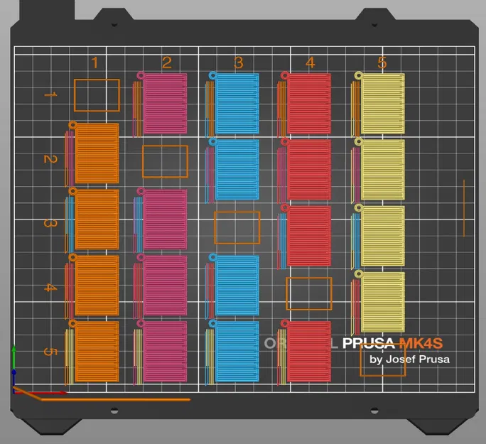 Tool cân chỉnh purge MMU3 dễ xài cho MK4 và các máy Nextruder khác - Image 1