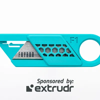 Dao rọc Utility Knife F1 in 3D