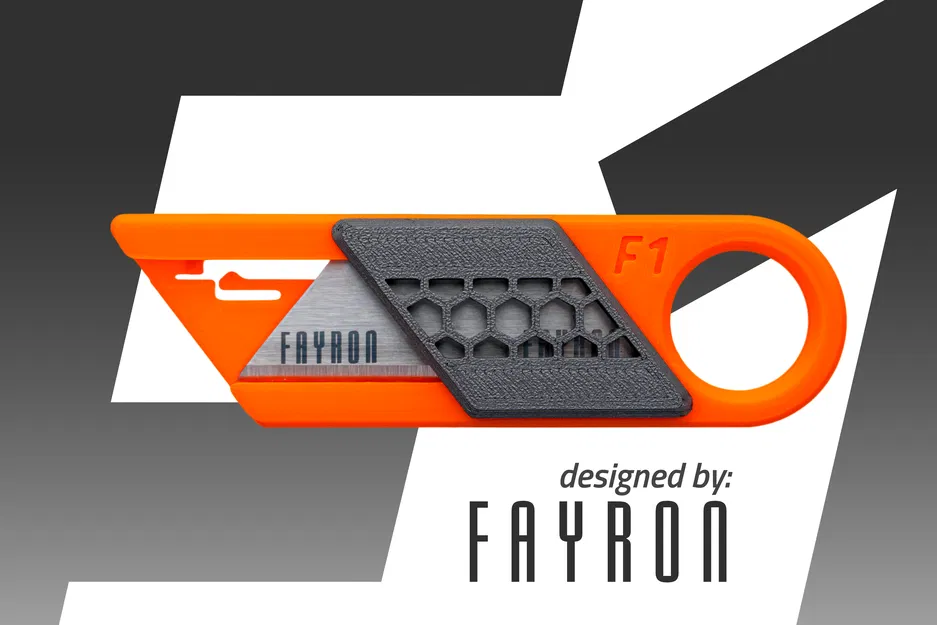 Dao rọc Utility Knife F1 in 3D - Image 2