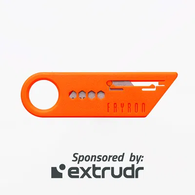 Dao rọc Utility Knife F1 in 3D