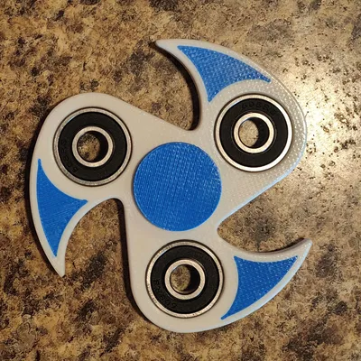 Fidget Spinner 3 Cánh Độc Đáo - In 3D Đơn Giản