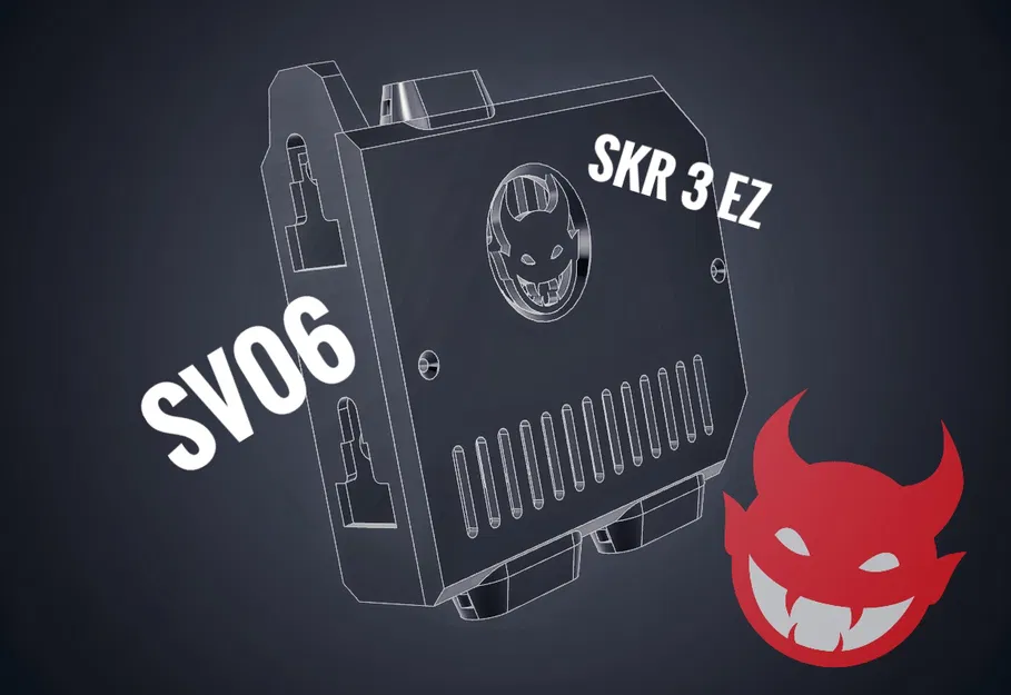 Nâng cấp case mainboard Sovol SV06 cho SKR 3 EZ (Sovol SV06 SKR 3 EZ Mainboard Case Upgrade) - Image 1