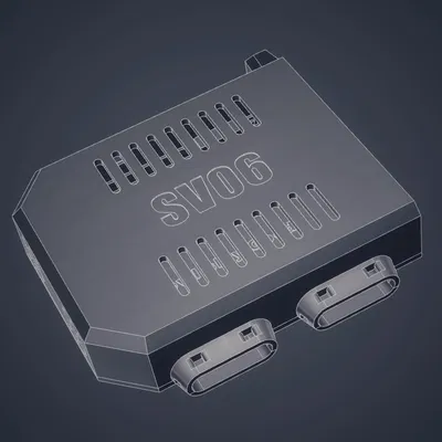 Nâng cấp case mainboard Sovol SV06 cho SKR 3 EZ (Sovol SV06 SKR 3 EZ Mainboard Case Upgrade)