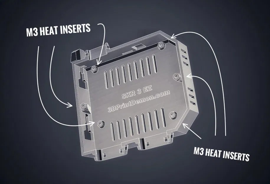 Nâng cấp case mainboard Sovol SV06 cho SKR 3 EZ (Sovol SV06 SKR 3 EZ Mainboard Case Upgrade) - Image 7