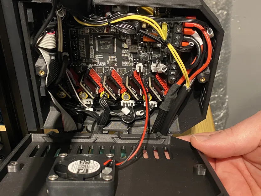 Nâng cấp case mainboard Sovol SV06 cho SKR 3 EZ (Sovol SV06 SKR 3 EZ Mainboard Case Upgrade) - Image 13