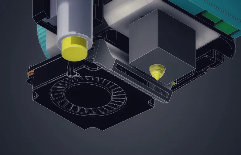 SV06 Plus Fan Duct Regular Volcano (Ống gió quạt cho Volcano nozzle) - Image 1