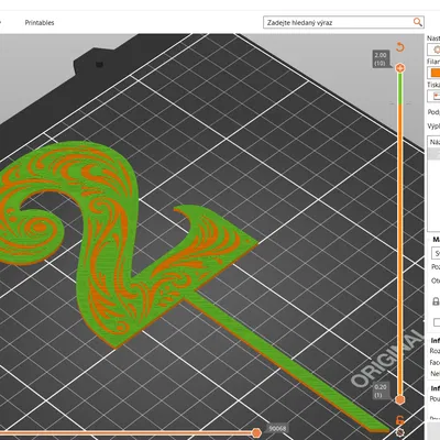 Số Nhà Trang Trí Họa Tiết "2" Độc Đáo