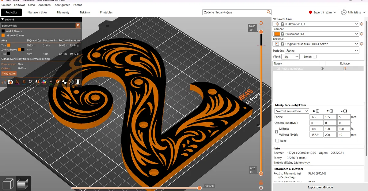 Số Nhà Trang Trí Họa Tiết "2" Độc Đáo - Image 6