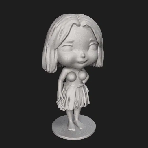 Lani – Búp Bê Lắc Đầu Cô Gái Hula (Lani Hula Girl Bobble Head) - Image 2