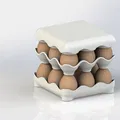 Giá Đỡ Trứng 3D Tiện Lợi - Sắp Xếp Gọn Gàng 9 Quả - Thumbnail 3