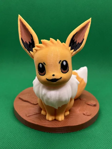 Giá đỡ tai nghe Pokemon Eevee (bản tô màu) - Image 1