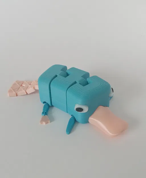 Perry Thú Mỏ Vịt Khớp Nối (Articulated Perry the Platypus) - Image 2