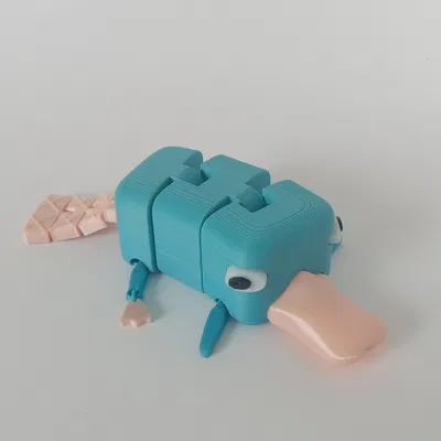 Perry Thú Mỏ Vịt Khớp Nối (Articulated Perry the Platypus)