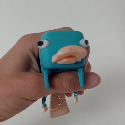 Perry Thú Mỏ Vịt Khớp Nối (Articulated Perry the Platypus)