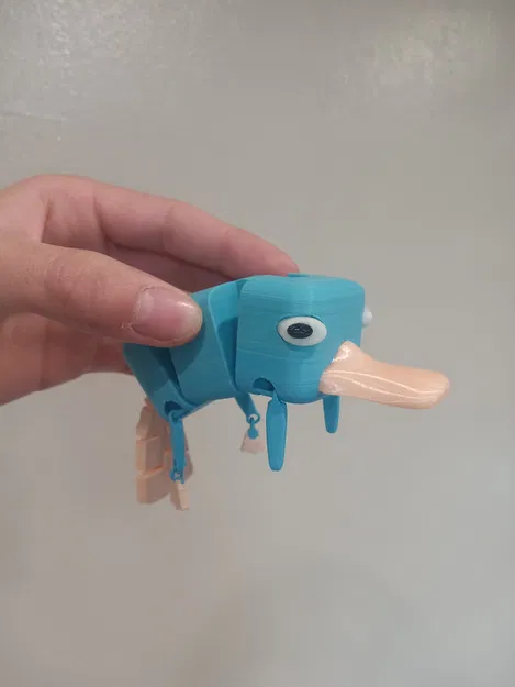 Perry Thú Mỏ Vịt Khớp Nối (Articulated Perry the Platypus) - Image 5