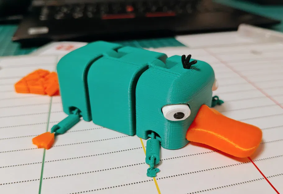 Perry Thú Mỏ Vịt Khớp Nối (Articulated) 0.6mm - Image 2