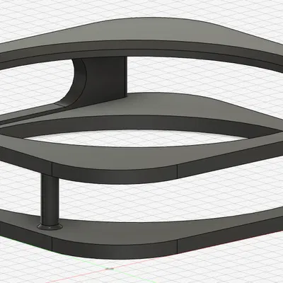 Chân đế ngang Mac Mini M4 & M4 Pro, khoét nút nguồn phía trước