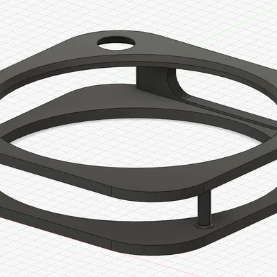 Chân đế ngang Mac Mini M4 & M4 Pro, khoét nút nguồn phía trước