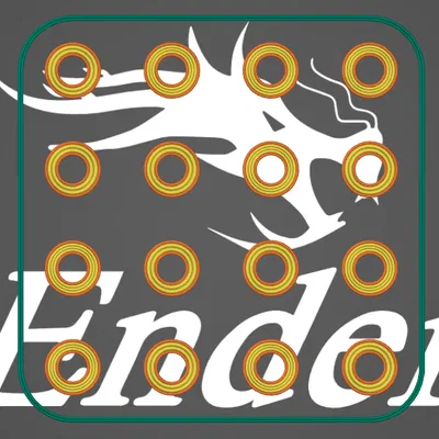 Washer/Spacer cho Ender 3 V3 SE (kê nâng hotbed)