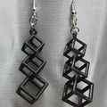 Móc treo tai hình 3 khối lập phương (triple cube (ear) hangers) - Thumbnail 3