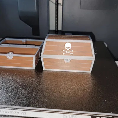 Rương Kho Báu "Treasure Chest Print in Place" - In 3D Dễ Dàng