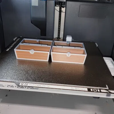 Rương Kho Báu "Treasure Chest Print in Place" - In 3D Dễ Dàng