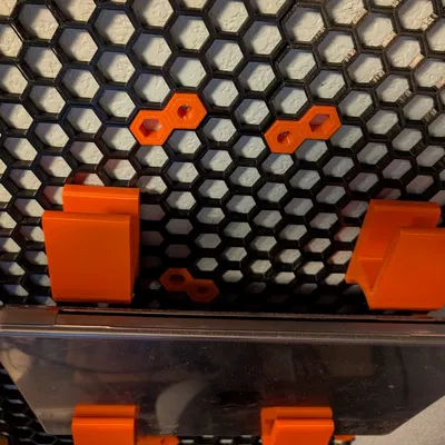 Giá đỡ laptop HSW Honeycomb treo tường thông minh