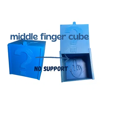 Khối Lập Phương Ngón Giữa - Hộp Quà Troll Bạn Bè Độc Đáo