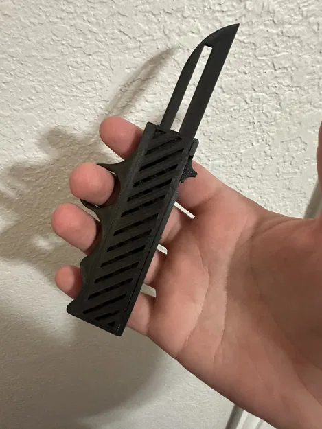 OTF Knife với tay cầm Ergo/Closed Case/Updated Blade - Image 2