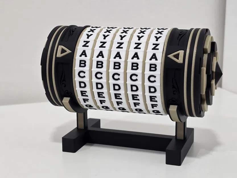 Chân đế trưng bày Cryptex 5 vòng - Đẹp, Chắc chắn, Độc đáo - Image 1