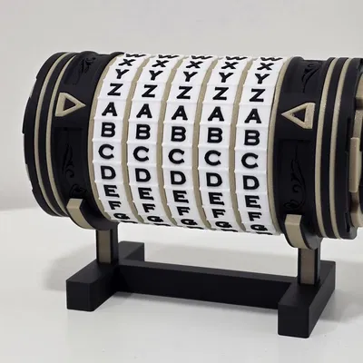 Chân đế trưng bày Cryptex 5 vòng - Đẹp, Chắc chắn, Độc đáo