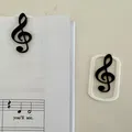 Kẹp giấy đánh dấu bản nhạc: Khóa Sol (Treble Clef) - Thumbnail 1