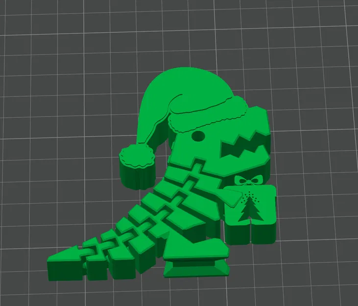 Khủng Long Giáng Sinh 3D - Mô Hình Tự Lắp Ráp Độc Đáo - Image 2