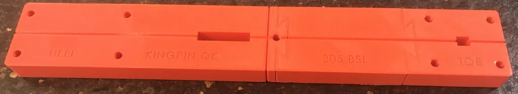 Đồ gá khoan lắp binding ski (Ski Binding Mounts - Drill Guides) - Image 1