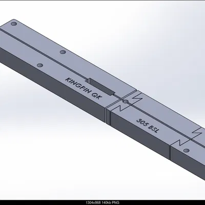 Đồ gá khoan lắp binding ski (Ski Binding Mounts - Drill Guides)
