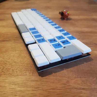 Keycaps Profile Thấp MX V2 Hỗ Trợ ISO Enter Tùy Chỉnh