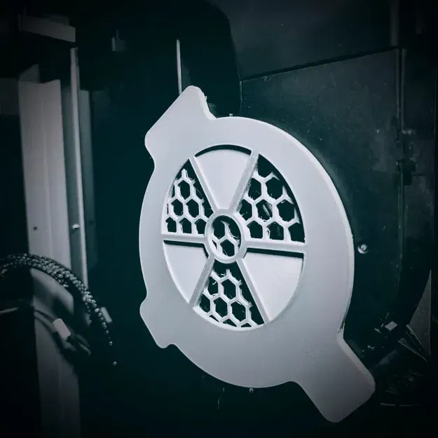 Nắp Quạt Phóng Xạ cho CREALITY K1/K1C (Radioactive Fan Cover) - Image 1