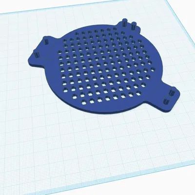 Nắp Che Quạt Lớn Bằng Nhựa Cho Máy In 3D Creality K1C