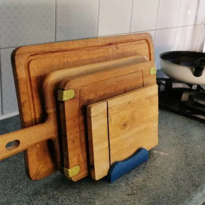 Kệ Đựng Thớt 3D In Sẵn Cho Nhà Bếp Gọn Gàng