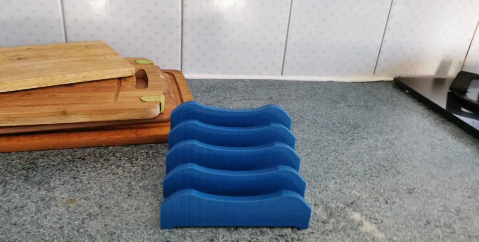 Kệ Đựng Thớt 3D In Sẵn Cho Nhà Bếp Gọn Gàng - Image 3